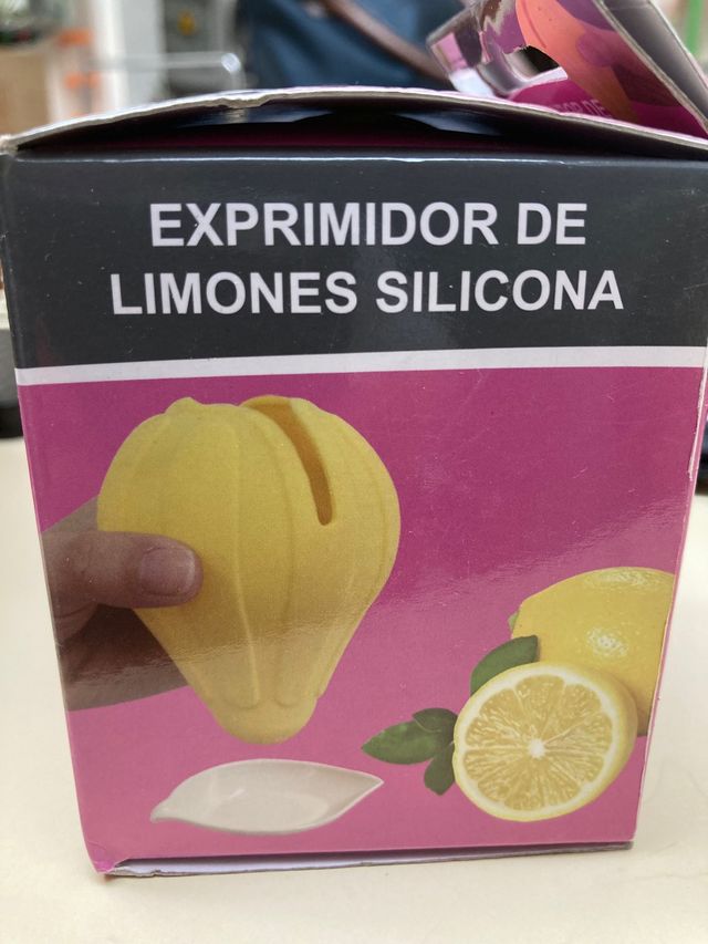 Exprimidor de limones silicona