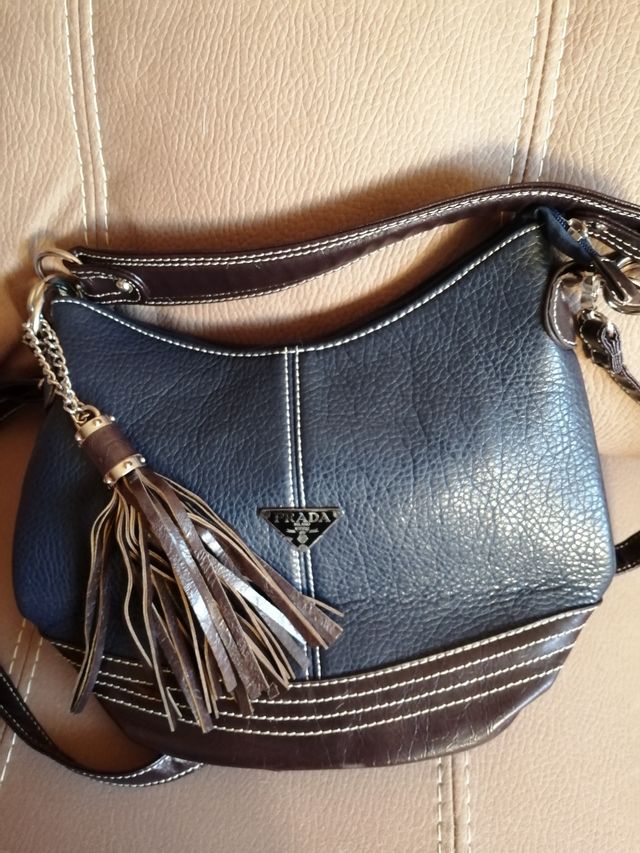 bolso azul