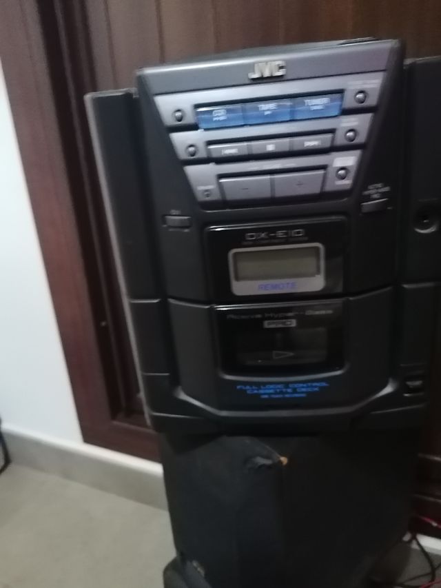 equipo de música JVC