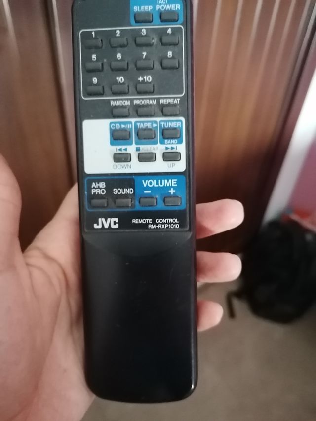 equipo de música JVC