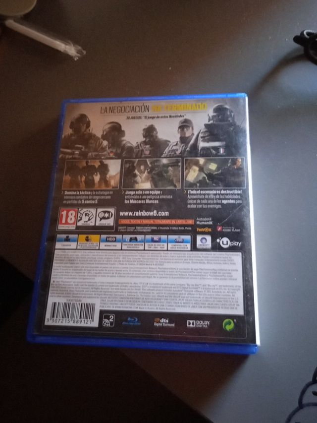 RAINBOW SIX SIEGE PS4 VIDEOJUEGO