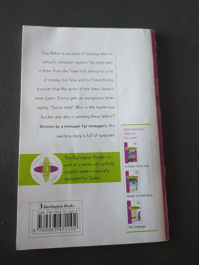 The hacker. Ken Harris 3 ESO