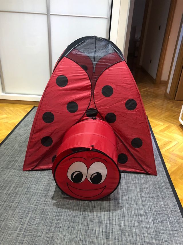 Casa mariquita de bolas