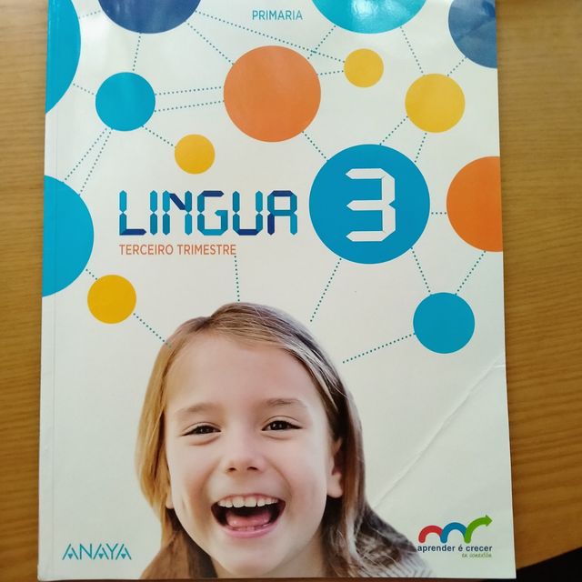 Libro texto Lingua galega- 3° primaria