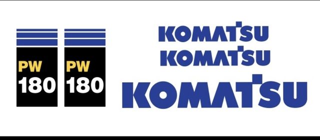 Kit Adhesivos Komatsu PW180-7