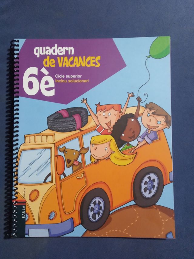 cuaderno de verano 6°
