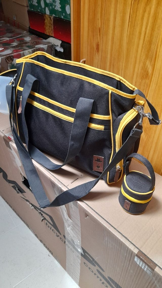 bolso de maternidad más Cambiador más portachupete