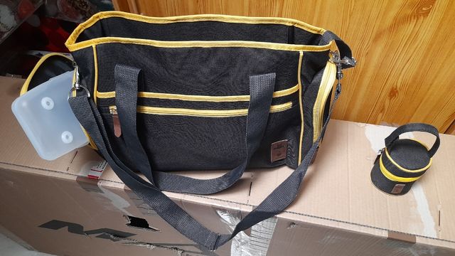 bolso de maternidad más Cambiador más portachupete