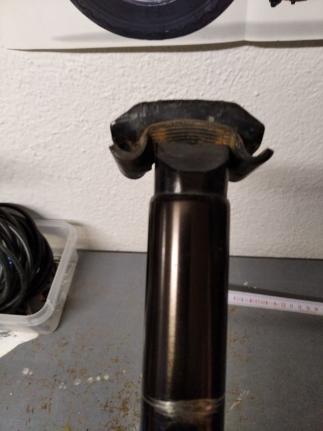 tija de sillín de bici