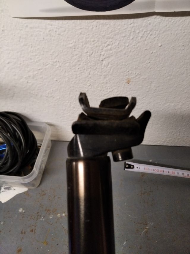 tija de sillín de bici