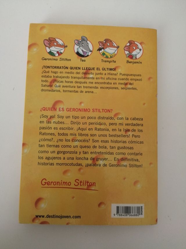 Geronimo Stilton: ¡Tontorratón quien llegue el últ