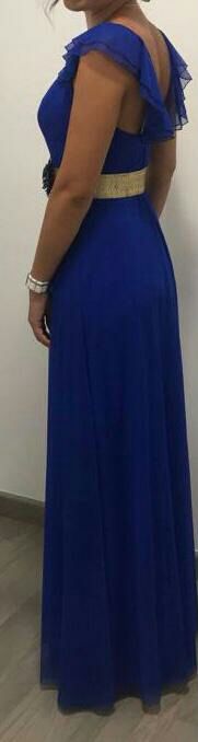 vestido largo ceremonia