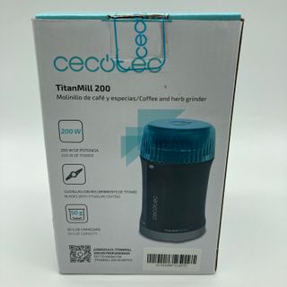 Cecotec Molinillo de Café y Especias TitanMill 200 de segunda mano por 15  EUR en Pineda de Mar en WALLAPOP