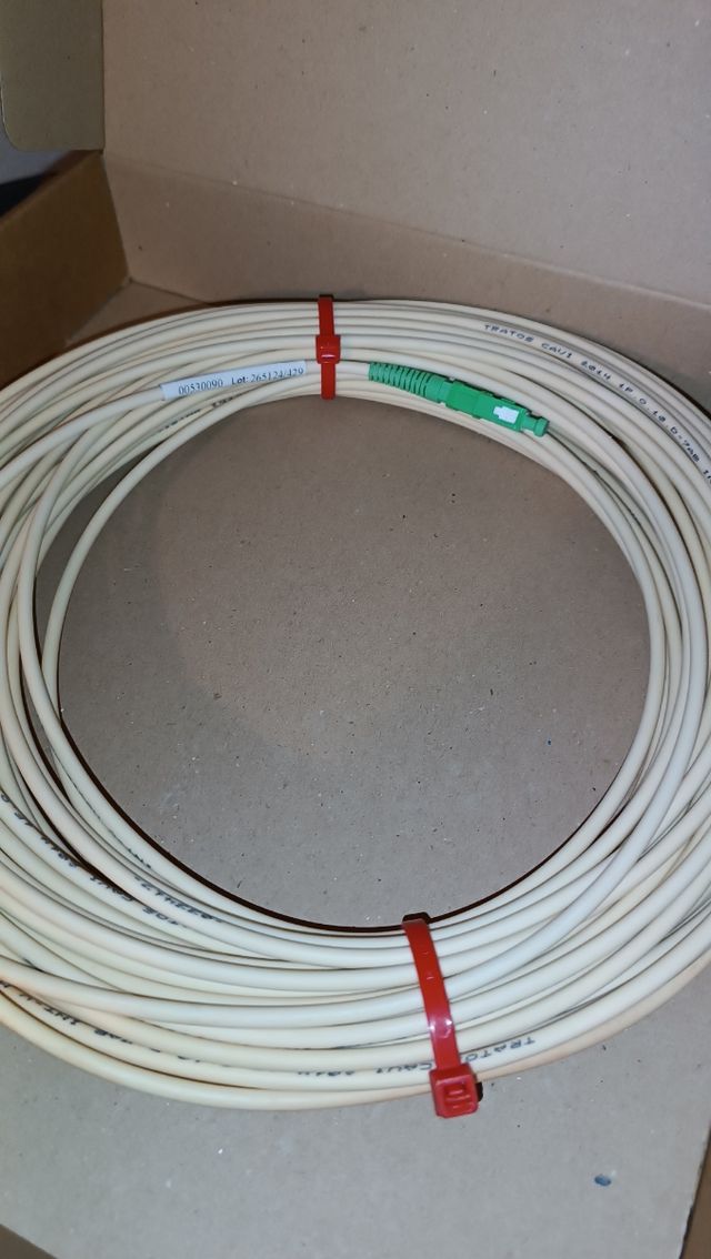 Acometida Interior Fibra 80 m