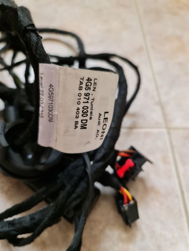 cableado puerta piloto y copiloto audi a6 c7 2016