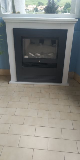 Chimenea eléctrica de segunda mano en WALLAPOP