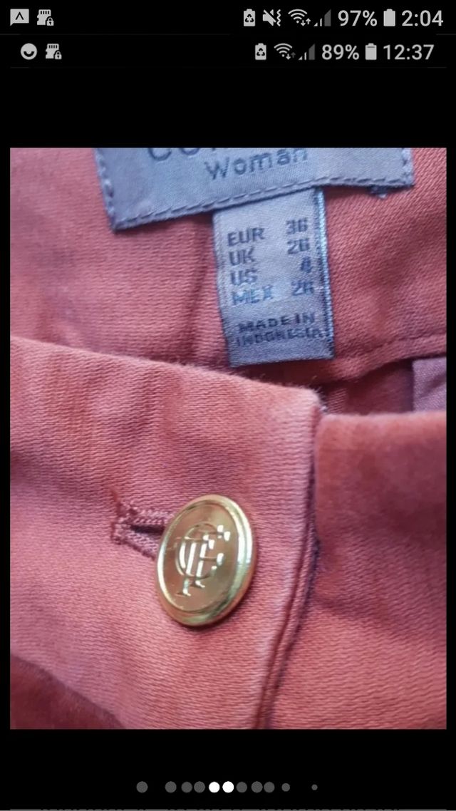 Blusa vintage + pantalón capri.