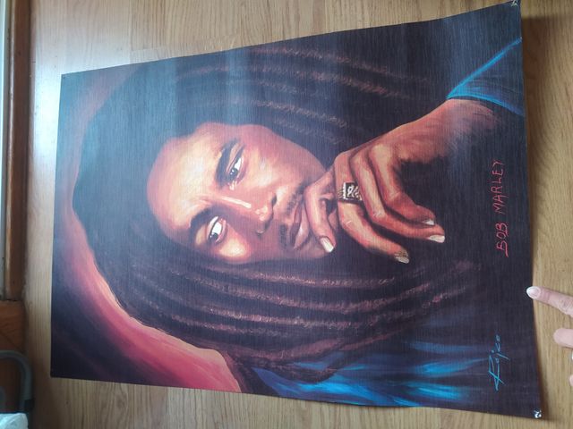 Lámina Bob Marley 70x50