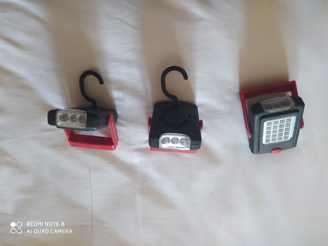 FOCOS LED con imán y gancho!ideal para FURGONETA!