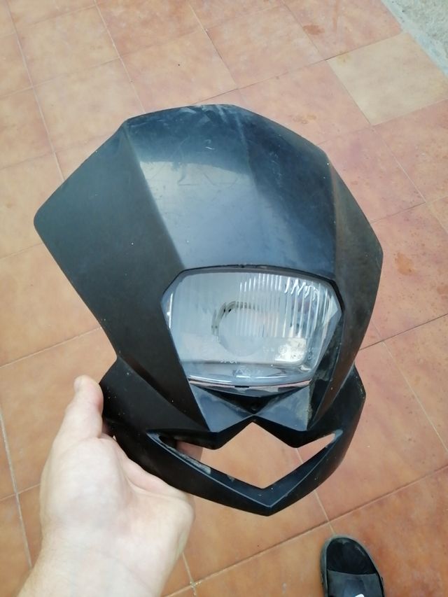 Careta de moto en buen estado