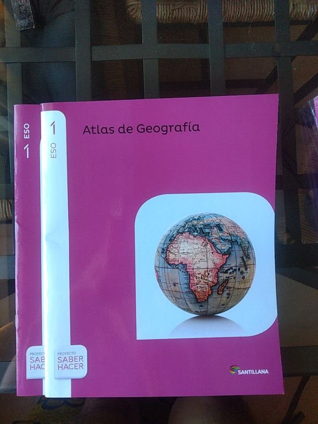 libro Geografía e historia 1°ESO de Santillana