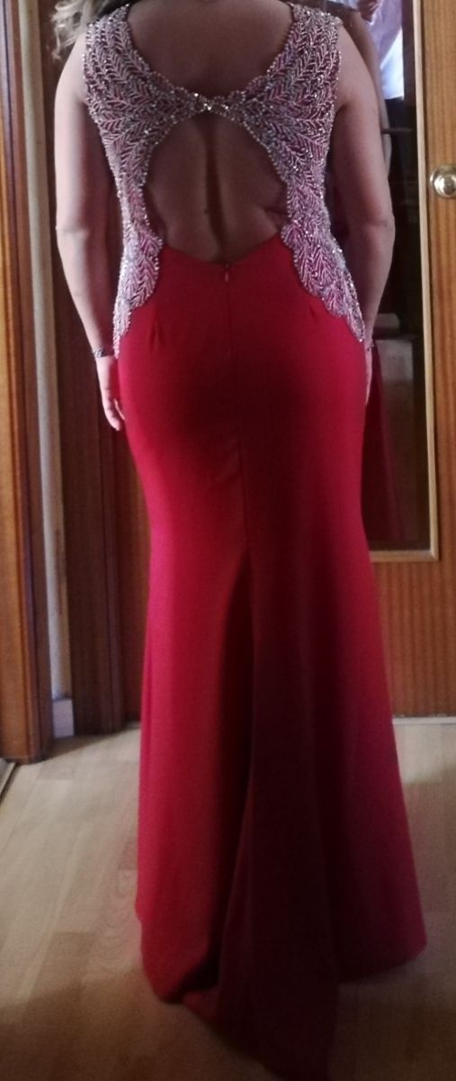 vestido ceremonia marfil barcelona