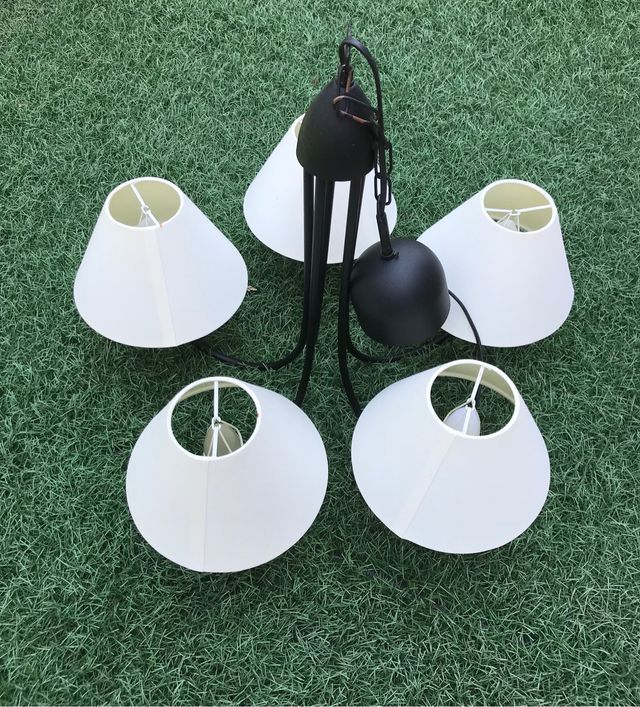 Lámpara cinco brazos