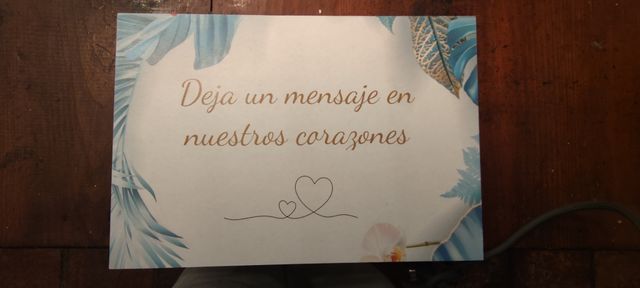 Carteles rincones boda