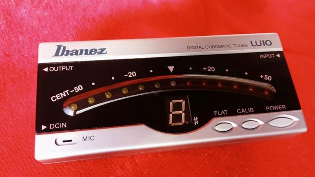 Afinador Ibanez LU10.