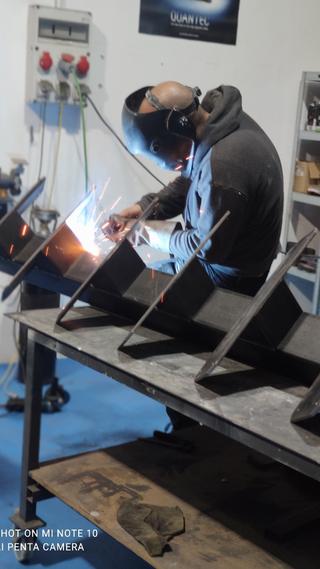escalera metalica