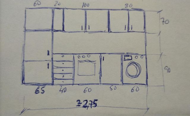ARMARIOS MUEBLES DE COCINA EN PINO MACIZO 18mm