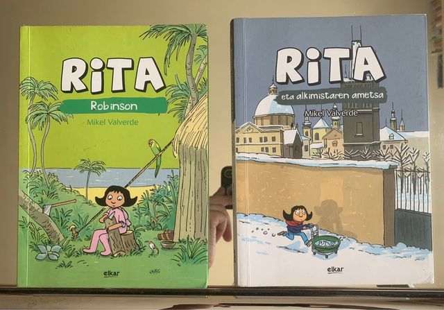 Lote 2 cuentos RITA (en euskera)
