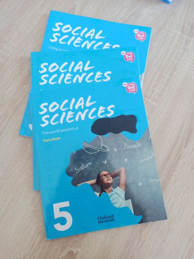 Libros Social SCIENCE 5 primaria
