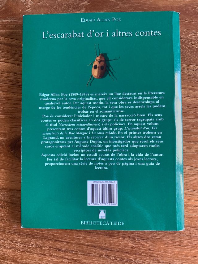 L'escarabat d'or i altres contes - Teide