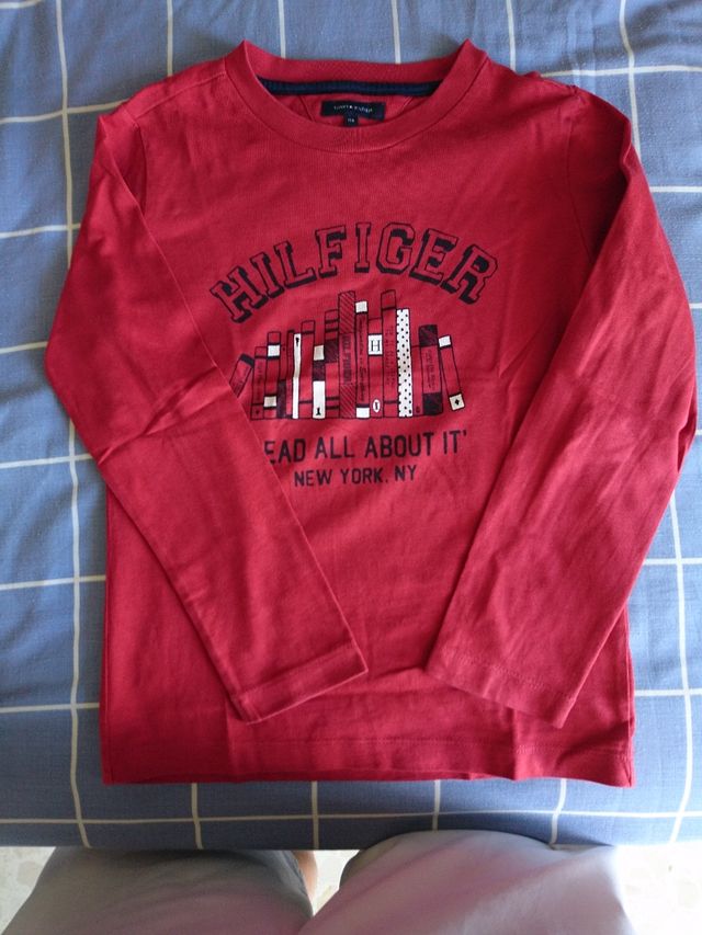 T-Shirt a Manica Lunga Tommy Hilfiger T5