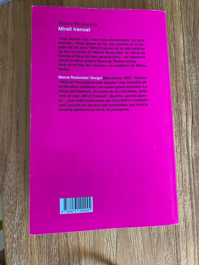 Mirall trencat - Mercè Rodoreda