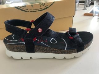 Sandalias Panama Jack azules N 38 de segunda mano por 55 EUR en Madrid en  WALLAPOP