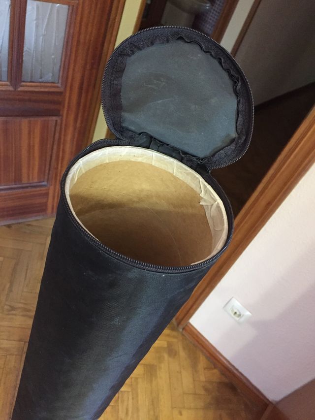 Tubo rígido porta caña o documentos