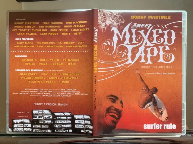 Lote 10 dvd miticos surf