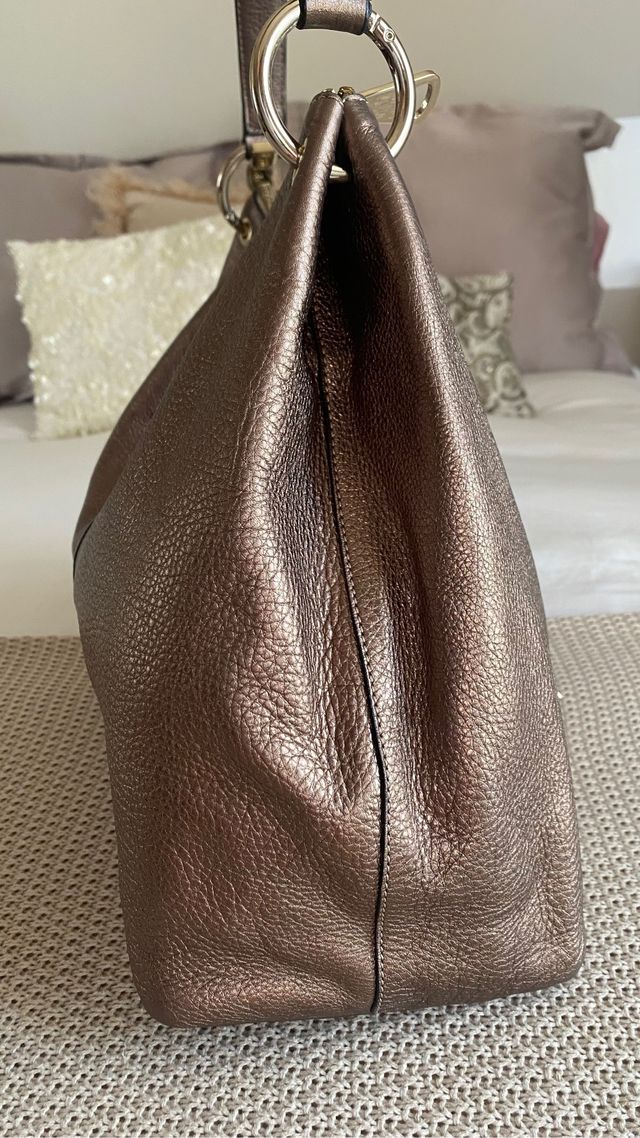 Bolso Piel vacuno Úrsula Mascaro Bronce