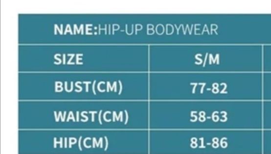 Faja enteriza negra.