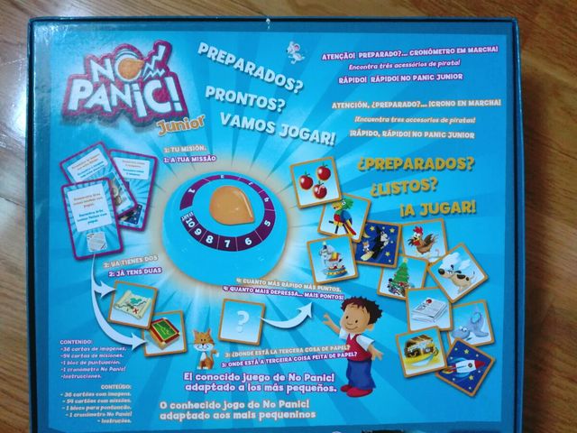 Juego de mesa NO PANIC