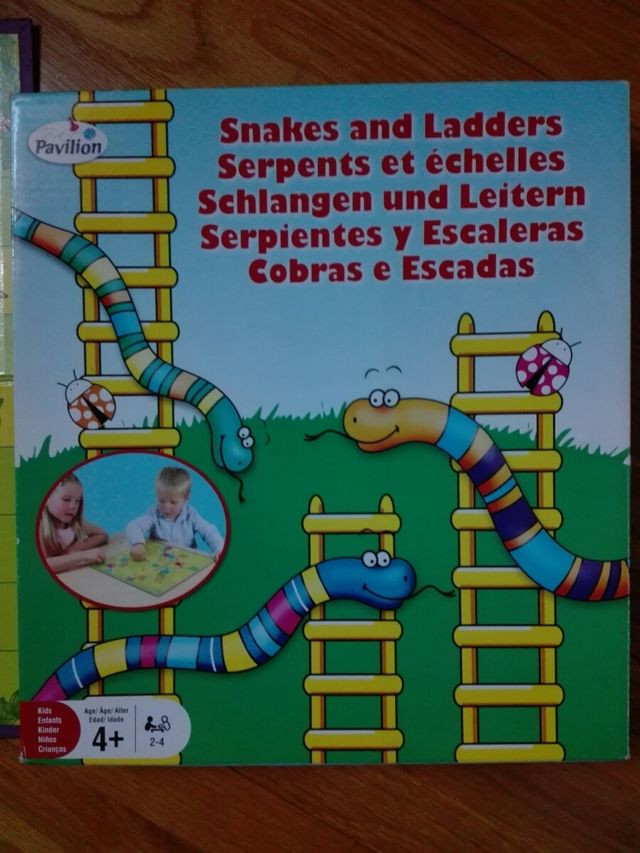 Juego de mesa SERPIENTES Y ESCALERAS