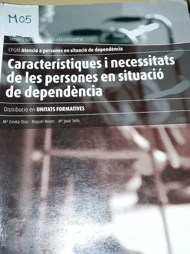 CFGM Atenció Persones Situació de Dependència. 