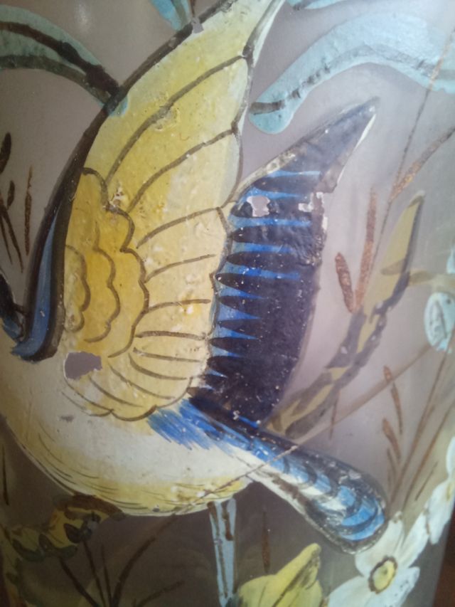 jarra muy antigua finales siglo XIX- ppio XX