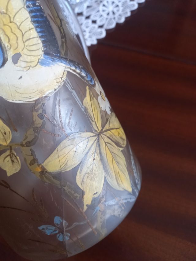 jarra muy antigua finales siglo XIX- ppio XX