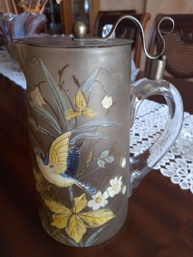 jarra muy antigua finales siglo XIX- ppio XX