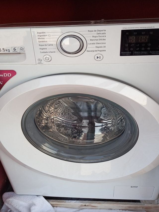 lavadora LG capacidad 6.5