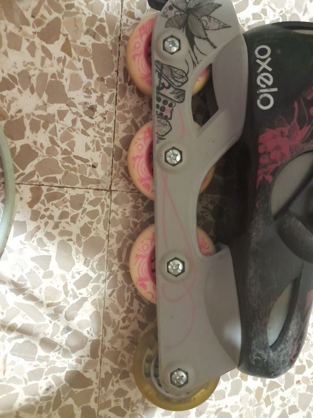 luci pattini decathlon num. 32