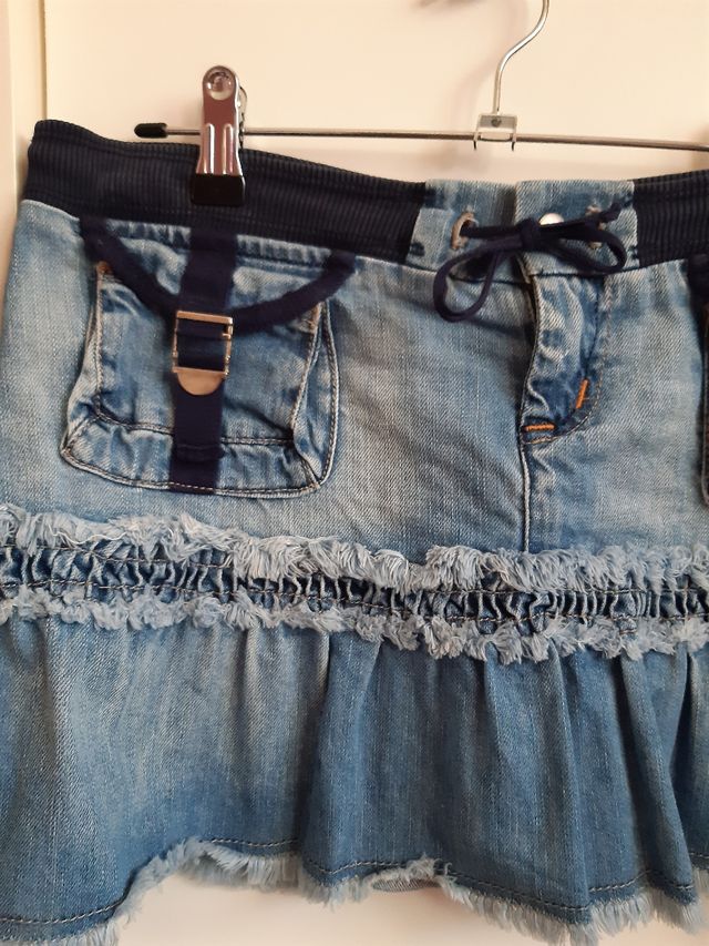 faldita denim Stradivarius